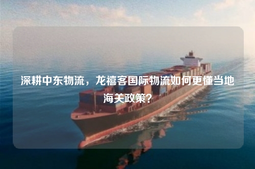 深耕中东物流，龙禧客国际物流如何更懂当地海关政策？
