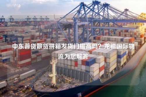 中东普货散货拼箱发货门槛高吗？龙禧国际物流为您解答