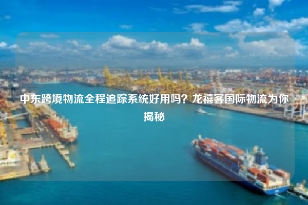 中东跨境物流全程追踪系统好用吗？龙禧客国际物流为你揭秘
