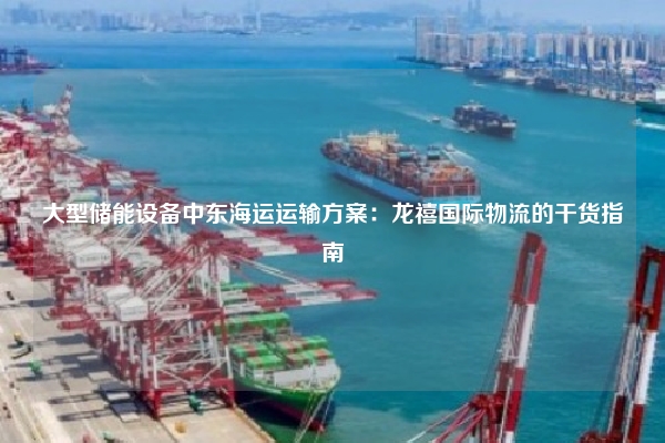 大型储能设备中东海运运输方案:龙禧国际物流的干货指南