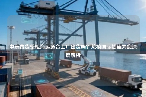 中东普货整柜海运适合工厂出货吗?龙禧国际物流为您深度解析