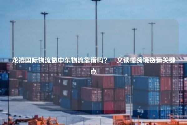 龙禧国际物流做中东物流靠谱吗？一文读懂跨境货运关键点