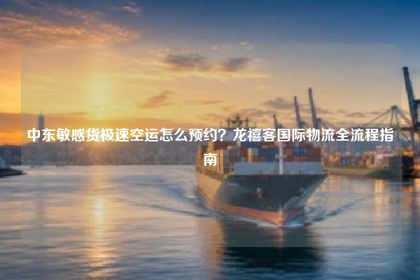 中东敏感货极速空运怎么预约？龙禧客国际物流全流程指南