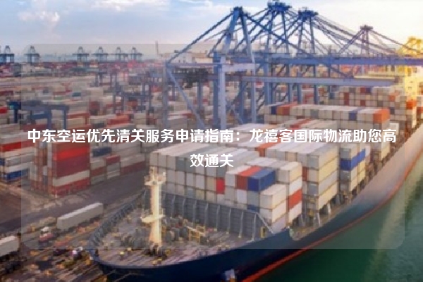中东空运优先清关服务申请指南：龙禧客国际物流助您高效通关