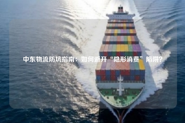 中东物流防坑指南：如何避开“隐形消费”陷阱？